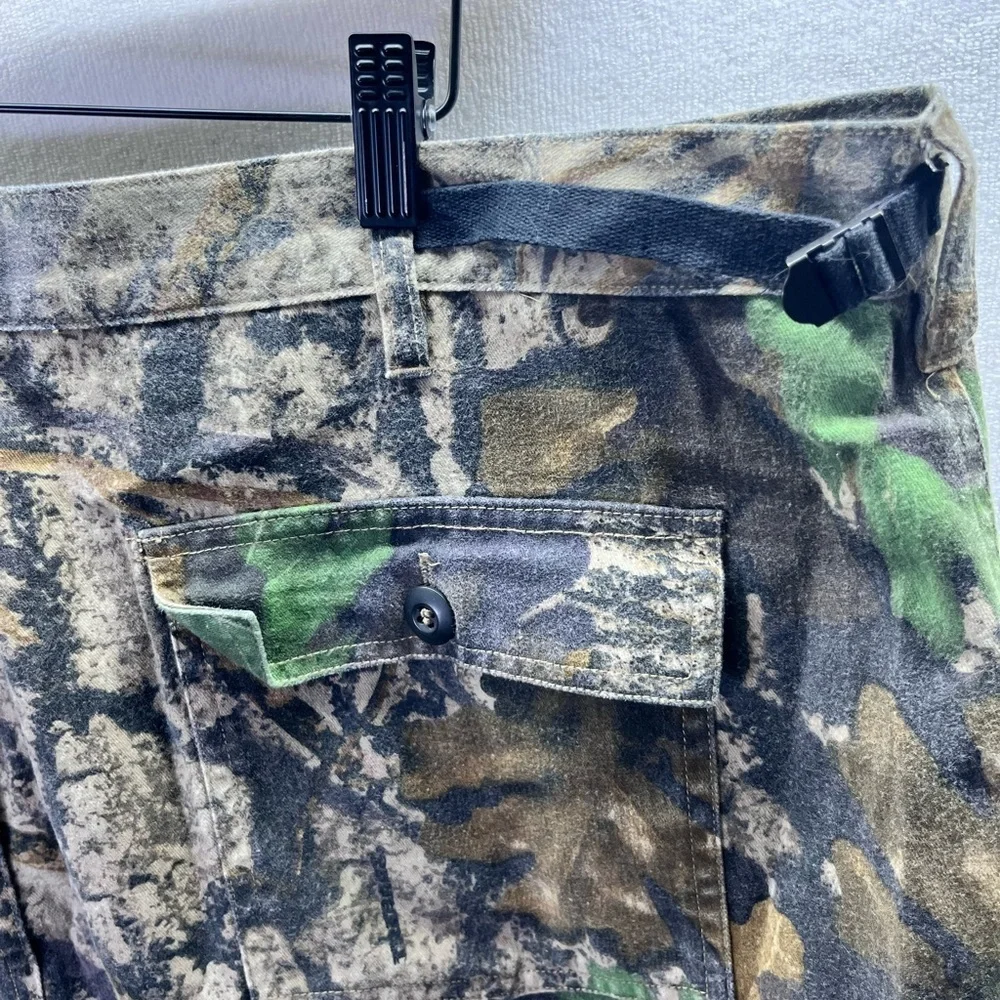 Jerzees Outdoors Camo Bigwoods Pants Mens 2XL Hunting Hunt‎ Woods Stretch 2381